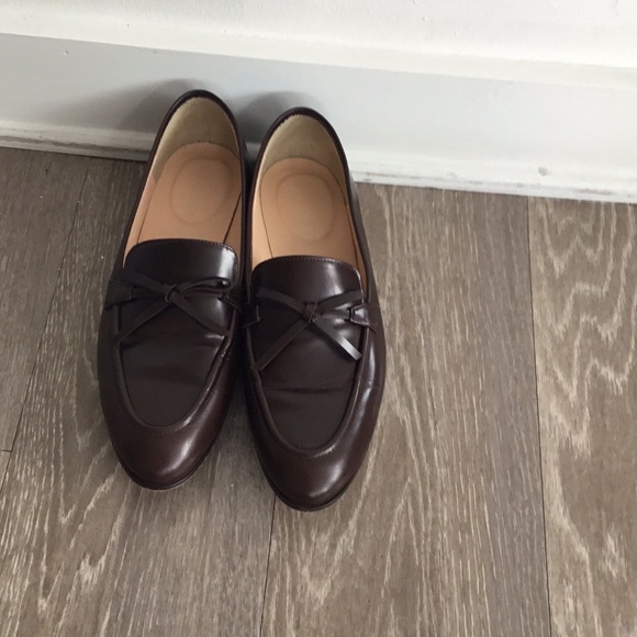 J. Crew Shoes - J. Crew  Brown leather loafers Size 7 $200